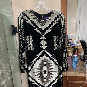 Ralph Lauren Purple Line Dress